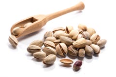 Close-up of pile of roasted, salted nuts pistachio with shells i royalty free stock image Close-up of pile of roasted, salted nuts pistachio with shells i royalty free stock image