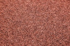 Close-up of polyester carpet; red earthtone hues. stock illustration Close-up of polyester carpet; red earthtone hues. stock illustration