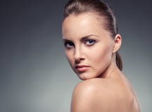 Close-up Portrait Of Woman Stock Photography Close-up Portrait Of Woman Stock Photography