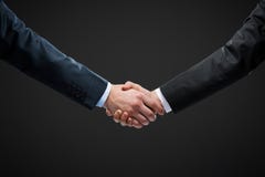 Close up view of hand shake stock photos Close up view of hand shake stock photos