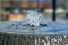 Close-up of a water fountain royalty free stock photography Close-up of a water fountain royalty free stock photography