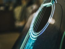 Close up of wooden classical vintage guitar royalty free stock photos Close up of wooden classical vintage guitar royalty free stock photos