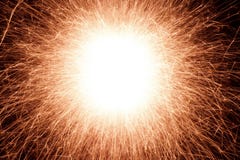 Sparkler in front of black background royalty free stock photography Sparkler in front of black background royalty free stock photography