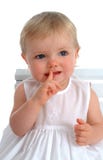Closeup Of Toddler Royalty Free Stock Images
