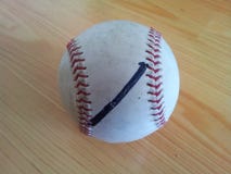Closeup and Top view of a white cricket hard ball stock photos Closeup and Top view of a white cricket hard ball stock photos