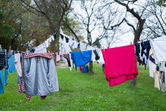 Clothes line stock photography Clothes line stock photography