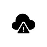 Cloud warning icon. Element of weather illustration. Signs and symbols can be used for web, logo, mobile app, UI, UX royalty free illustration Cloud warning icon. Element of weather illustration. Signs and symbols can be used for web, logo, mobile app, UI, UX royalty free illustration