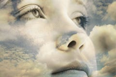 Clouds Face Royalty Free Stock Photo Clouds Face Royalty Free Stock Photo