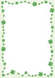 Clover Leafs Around Royalty Free Stock Image