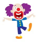 Clown character vector cartoon royalty free illustration Clown character vector cartoon royalty free illustration