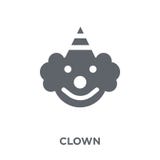 Clown icon from Circus collection. royalty free illustration Clown icon from Circus collection. royalty free illustration