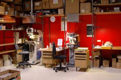 cluttered przestrzeni
