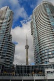 CN Toren - de Horizon van Toronto stock foto CN Toren - de Horizon van Toronto stock foto