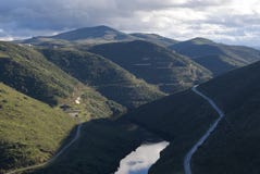 Coa-dal Douro Portugal royaltyfria foton Coa-dal Douro Portugal royaltyfria foton