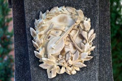Coat of arms on a monument stock image Coat of arms on a monument stock image