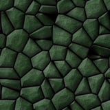 Cobble het patroon naadloze achtergrond van het stenen onregelmatige mozaïek - gekleurd bestratings donkergroene natuurlijk Stock Foto's Cobble het patroon naadloze achtergrond van het stenen onregelmatige mozaïek - gekleurd bestratings donkergroene natuurlijk Stock Foto's