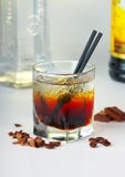 Cocktail del caffè con vodka fotografie stock libere da diritti Cocktail del caffè con vodka fotografie stock libere da diritti