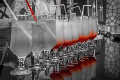 Cocktails in bar stock photo Cocktails in bar stock photo