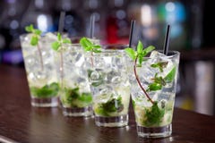 Cocktails Collection - Mojito royalty free stock photo Cocktails Collection - Mojito royalty free stock photo
