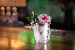 Coctail för mintkaramellsötad medicintillsats Royaltyfria Foton Coctail för mintkaramellsötad medicintillsats Royaltyfria Foton