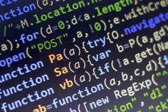 Code du Javascript HTML5 de développement de Web Fond moderne abstrait de technologie de l'information Entailler de réseau images libres de droits Code du Javascript HTML5 de développement de Web Fond moderne abstrait de technologie de l'information Entailler de réseau images libres de droits