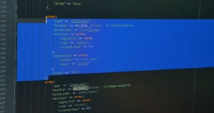 Codificando sul monitor del pc Programmazione, sviluppo di software e concetto di incisione Codificando sul monitor del pc Programmazione, sviluppo di software e concetto di incisione