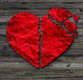 Coeur cassé illustration stock Coeur cassé illustration stock