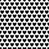 Coeurs noirs et blancs d'amour Image libre de droits Coeurs noirs et blancs d'amour Image libre de droits