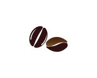 Coffee Beans Logo Template vector icon vector illustration Coffee Beans Logo Template vector icon vector illustration
