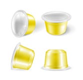 Coffee capsules for coffee machines stock illustration Coffee capsules for coffee machines stock illustration