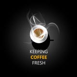 Coffee Cup Design Background Stock Photography