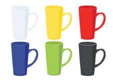 Coffee cup White on white background vector illustration Coffee cup White on white background vector illustration