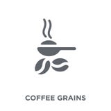 Coffee grains icon from Brazilian icons collection. royalty free illustration Coffee grains icon from Brazilian icons collection. royalty free illustration