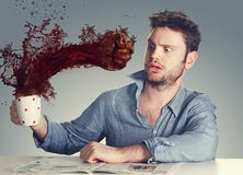 Coffee Knock Out Royalty Free Stock Photos Coffee Knock Out Royalty Free Stock Photos