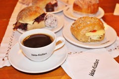 Coffee at the patisserie Vete-Katten stock photos Coffee at the patisserie Vete-Katten stock photos