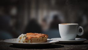 Coffee and Pie Time Background 4K Loop