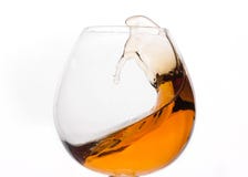 Cognac in transparent glass royalty free stock photo Cognac in transparent glass royalty free stock photo