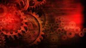 Cogs Abstrakcjonistyczny Biznesowy tło ilustracji Cogs Abstrakcjonistyczny Biznesowy tło ilustracji