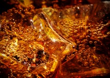 Cola med is Arkivbild Cola med is Arkivbild