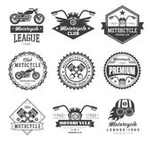 Colecciones de la motocicleta de las insignias ilustración del vector Colecciones de la motocicleta de las insignias ilustración del vector
