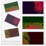 Colección abstracta del diseño para la decoración de las tarjetas de visita stock de ilustración Colección abstracta del diseño para la decoración de las tarjetas de visita stock de ilustración