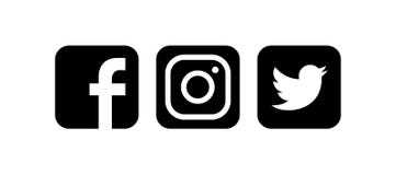 Colección de medios logotipos sociales populares Ilustración del vector stock de ilustración Colección de medios logotipos sociales populares Ilustración del vector stock de ilustración