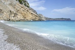 Coll Baix strand i mallorca arkivbilder Coll Baix strand i mallorca arkivbilder
