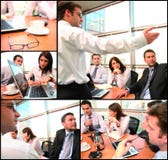 Collage de la reunión de reflexión de la unidad de negocio Collage de la reunión de reflexión de la unidad de negocio