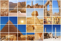 Collage fabuleux de l'Egypte Collage fabuleux de l'Egypte