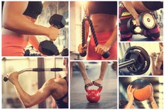 Gym equipment in gym royalty free stock photo Gym equipment in gym royalty free stock photo