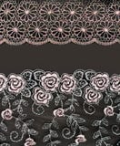 Collage Lace With Pattern In The Manner Of Flower Stock Photos