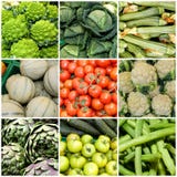 Collage of vegetables, concept of health and wellness. Vegan diet. Stock Photo Collage of vegetables, concept of health and wellness. Vegan diet. Stock Photo