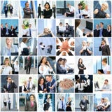 Collage of young and successful business people stock photos Collage of young and successful business people stock photos