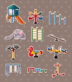 Collants de stationnement illustration stock Collants de stationnement illustration stock